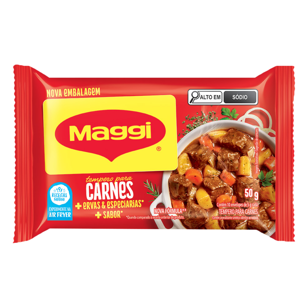 Tempero e Sabor MAGGI Carnes 50g