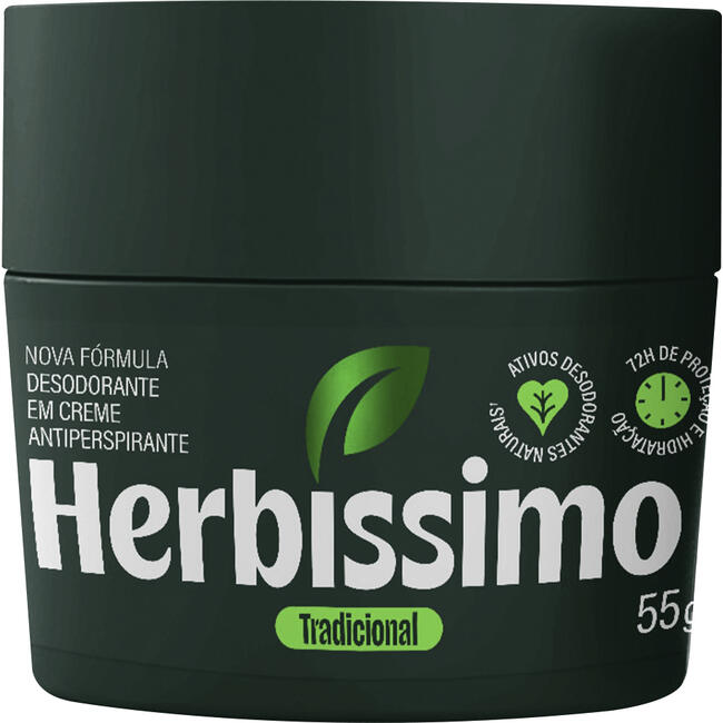 Desodorante HERBÍSSIMO Tradicional Creme 55g