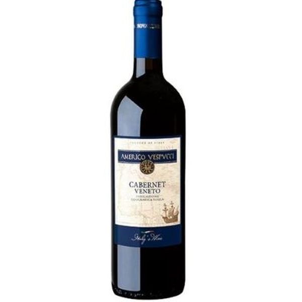 Vinho Italiano Amerigo Vespucci 750ml - Tinto - Cabernet - Veneto IGT