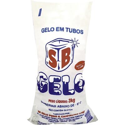 Gelo em Cubos SB 3kg