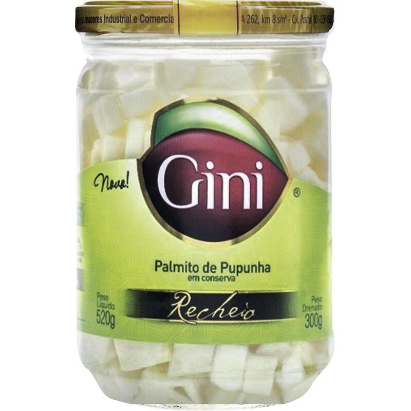 Palmito de Pupunha Gini Picado 300g