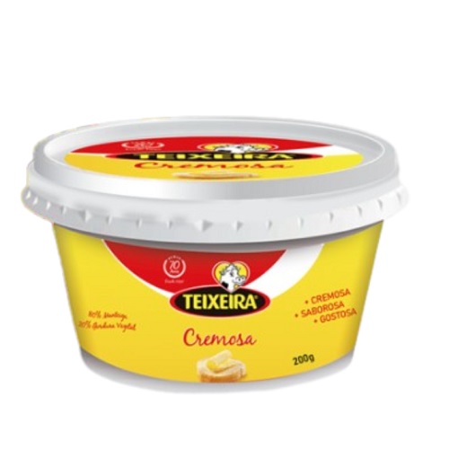 Manteiga Cremosa Teixeira C/sal Pote 200g