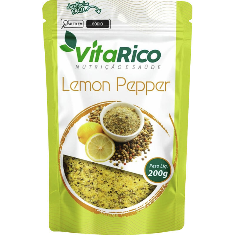 Lemon Pepper Vitarico 200g