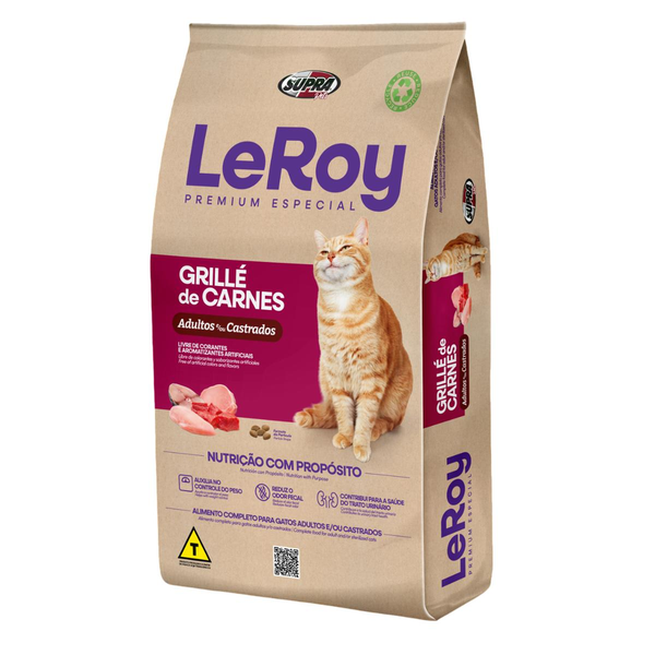 Ração LeRoy 500g - Grillè de Carnes