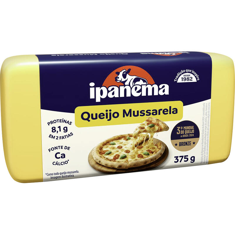 Queijo Mussarela Ipanema Mini 375g