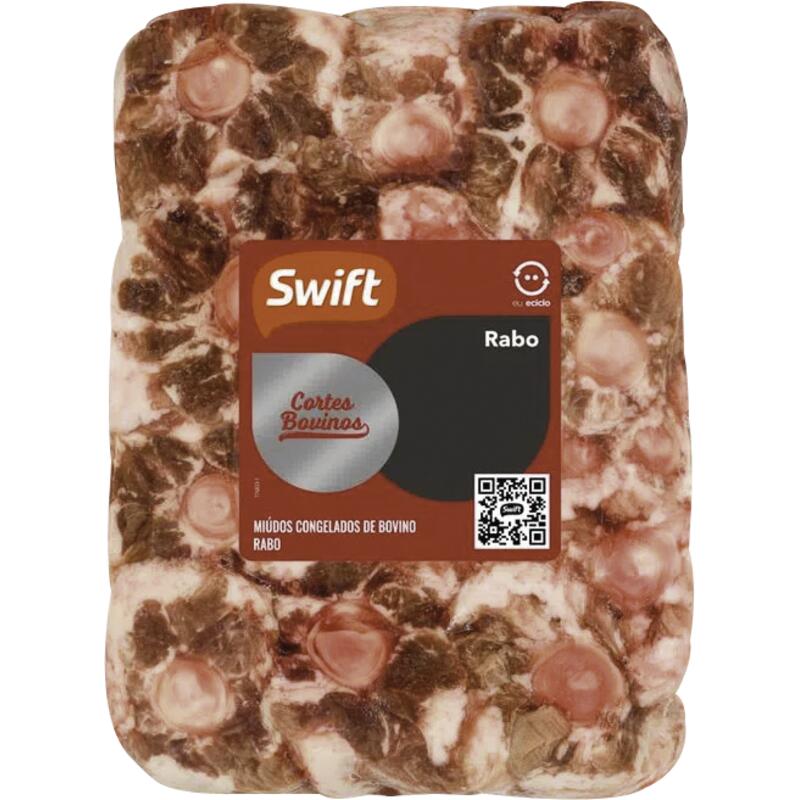 Carne Bovina Rabo Swift Cong Preço por quilo no pacote