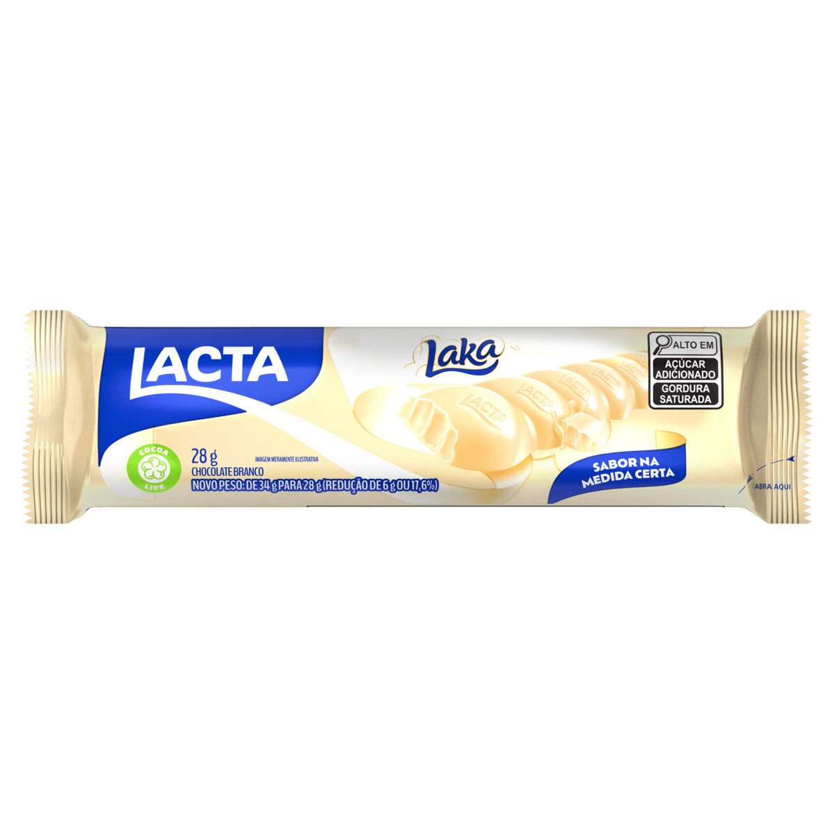 Chocolate LACTA Laka 28g