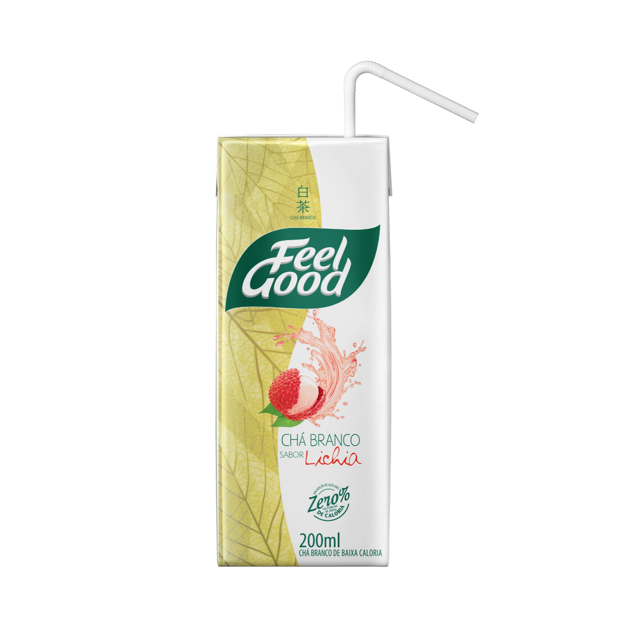 Bebida Feel Good Branco com Lichia Caixa 200ml