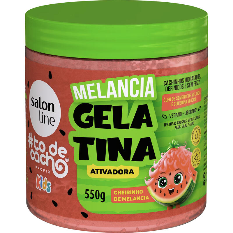 Gelatina Capilar Salon Line Kids Ativadora 550g