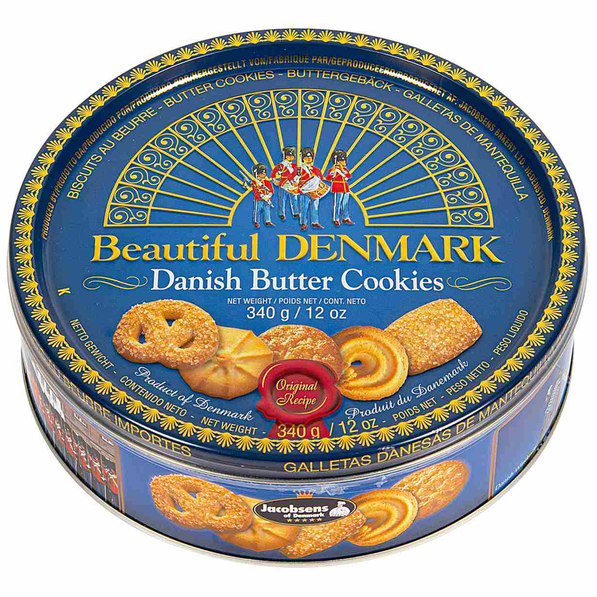 Biscoito Amanteigado Beautiful Denmark Jacobsens 340g