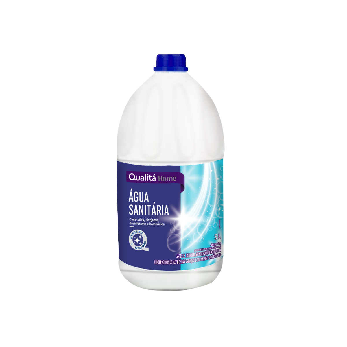 Água Sanitária Qualitá Home Galão 5l