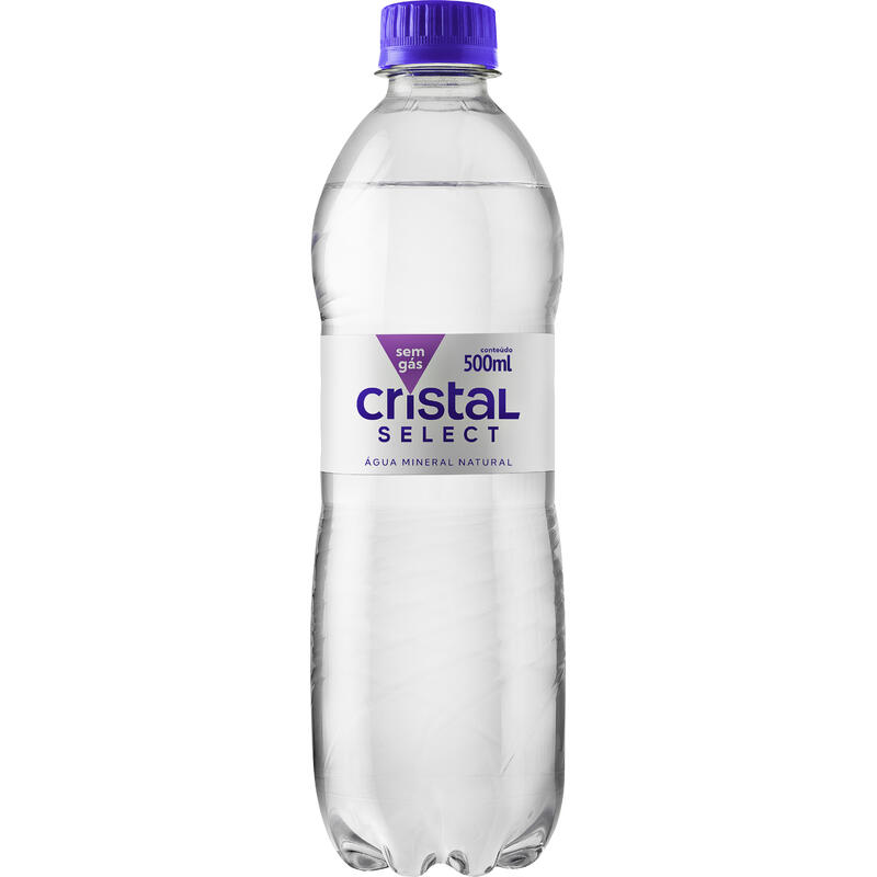 Água Mineral Cristal Select Sem Gás 500ml