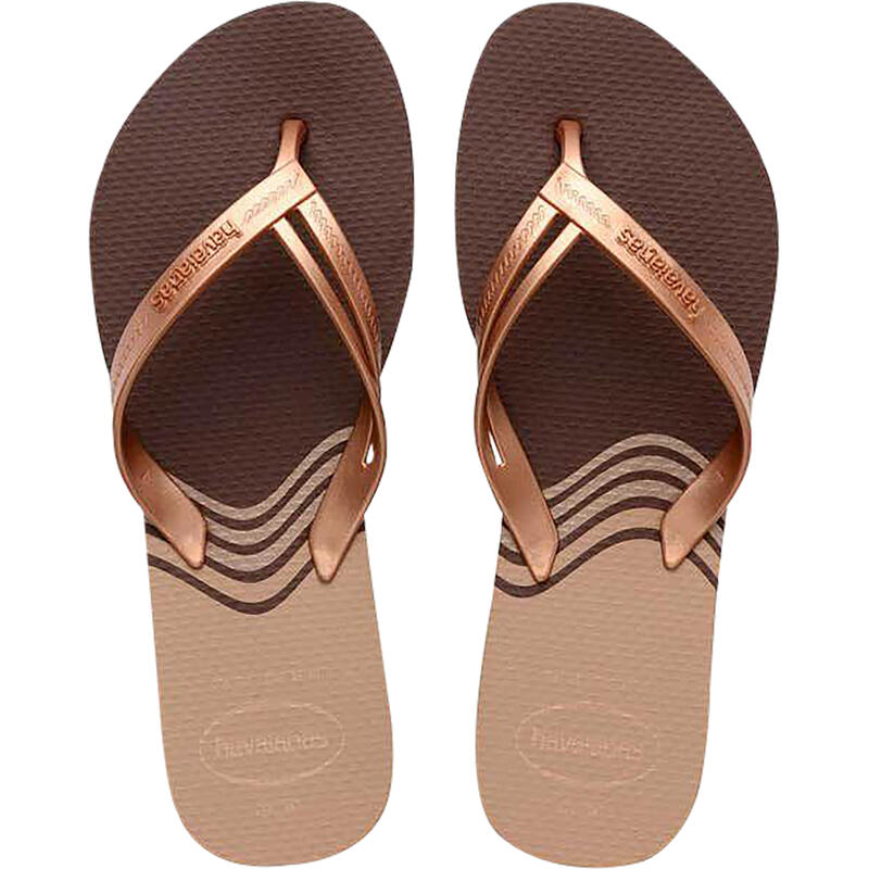 Sandália Havaianas Elegance Café 37/38 par
