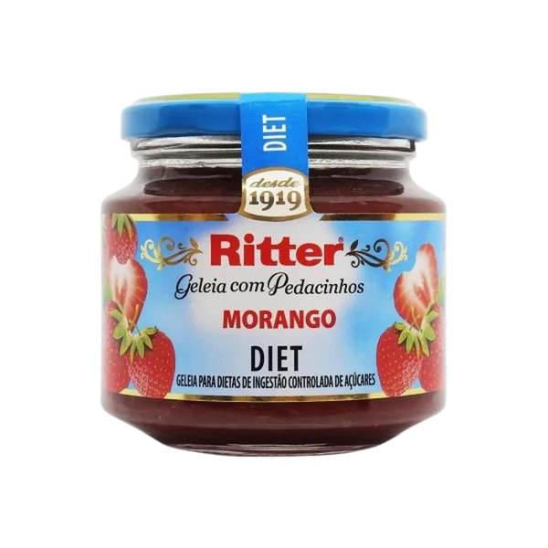 Geleia Diet Ritter 260g - Morango