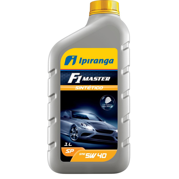 Óleo F1 Master Ipiranga 1 Litro - SP 5W40 - Sintético