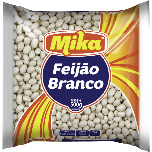 Feijão Branco Mika 500g