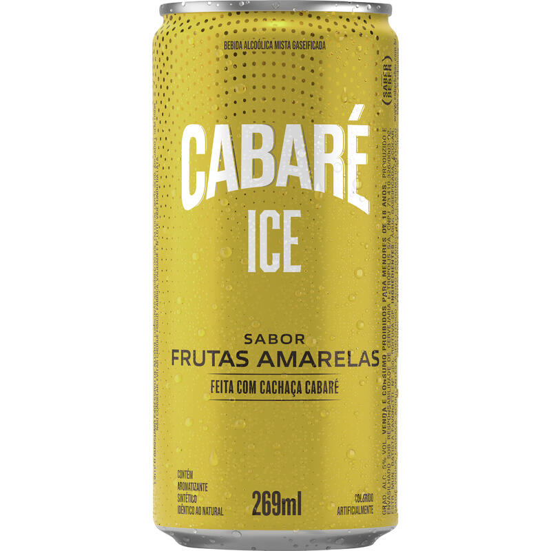 Bebida Alcoólica Cabaré Ice Frutas Amarelas 269ml