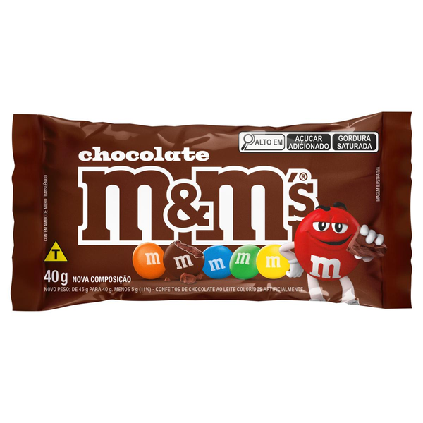 Confeito M&MS Chocolate 40g