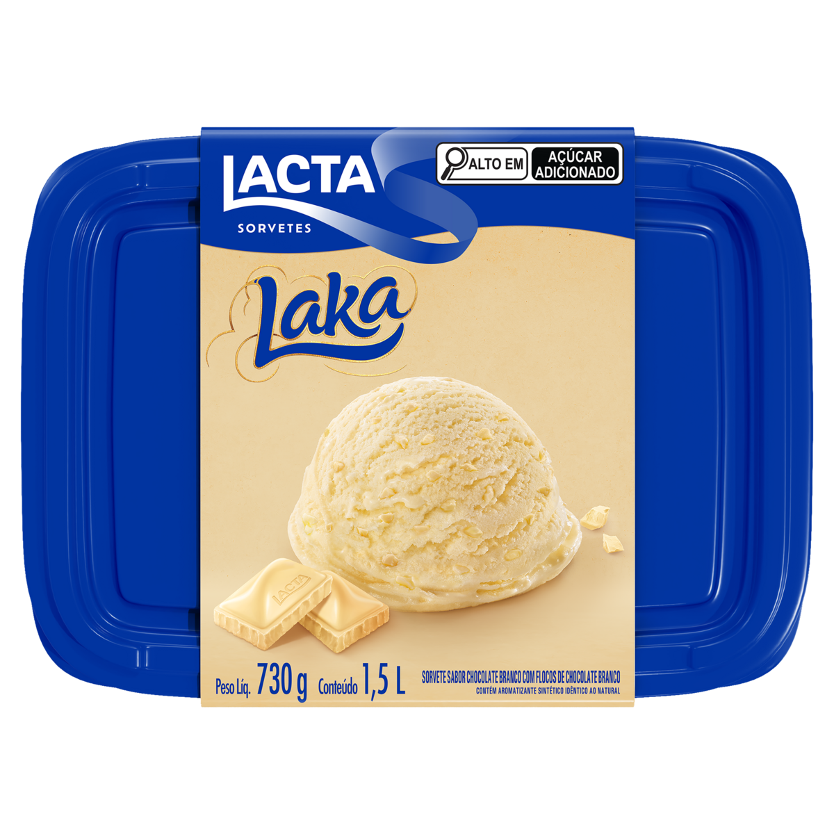 Sorvete LACTA Laka 1.5L
