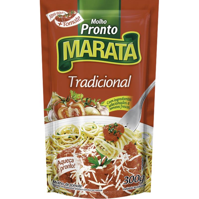 Molho de Tomate Maratá Tradicional 300g