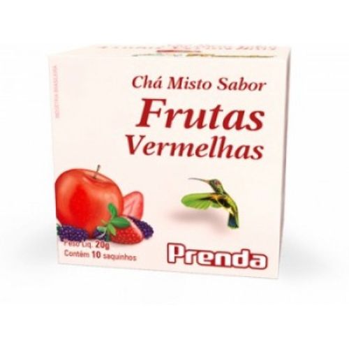 Cha Prenda Frutas Vermelhas 10un