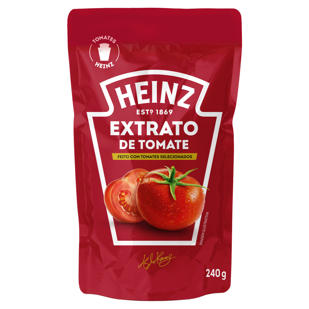 Extrato de Tomate Heinz Sachê 240g