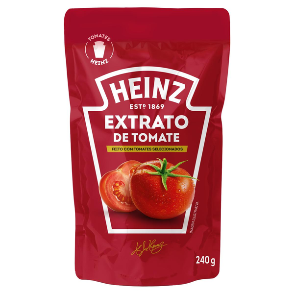 Extrato de Tomate Heinz Sachê 240g