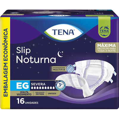 Fralda Geriátrica Tena Noturna EG 16 un
