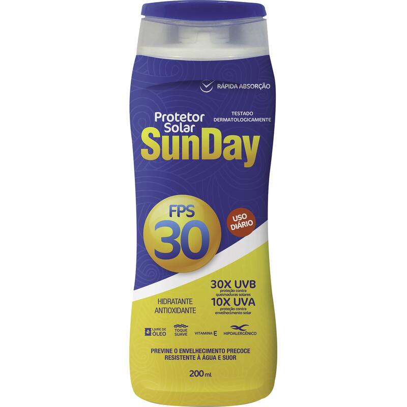 Protetor Solar Sunday FPS 30 200ml