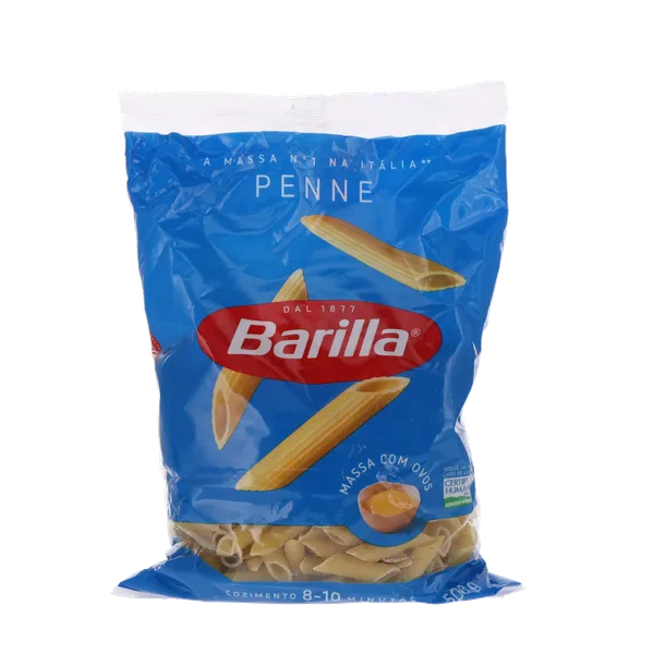 Massa com Ovos Barilla 500g - Penne