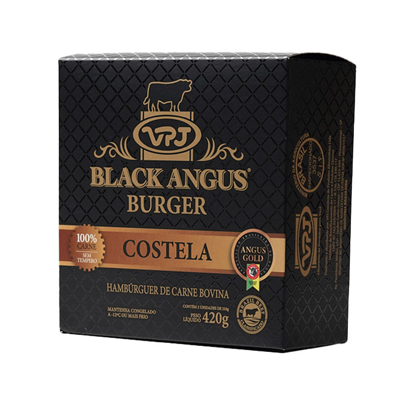 Steakburguer De Costela Vpj Angus 420g