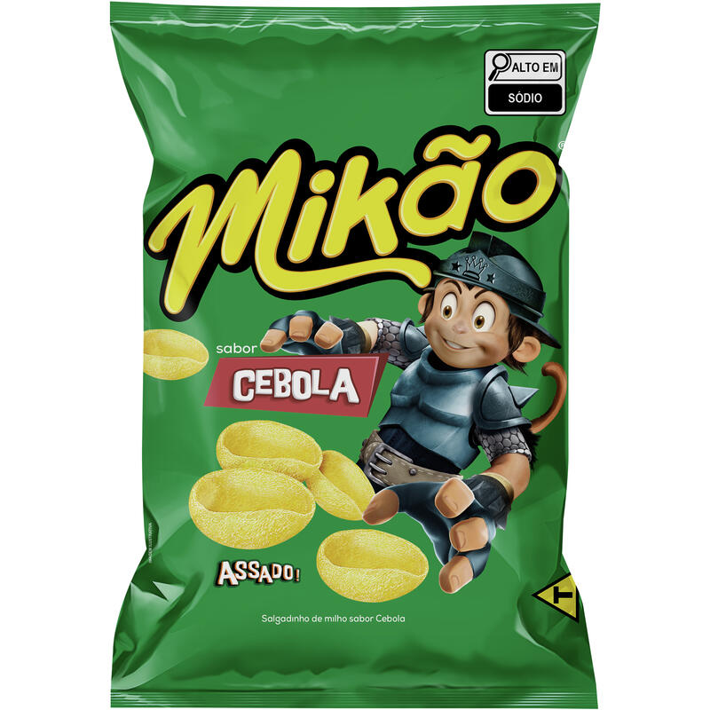 Salgadinho Mikão Cebola 41g