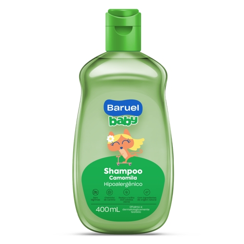 Shampoo Baruel Baby Camomila 400ml