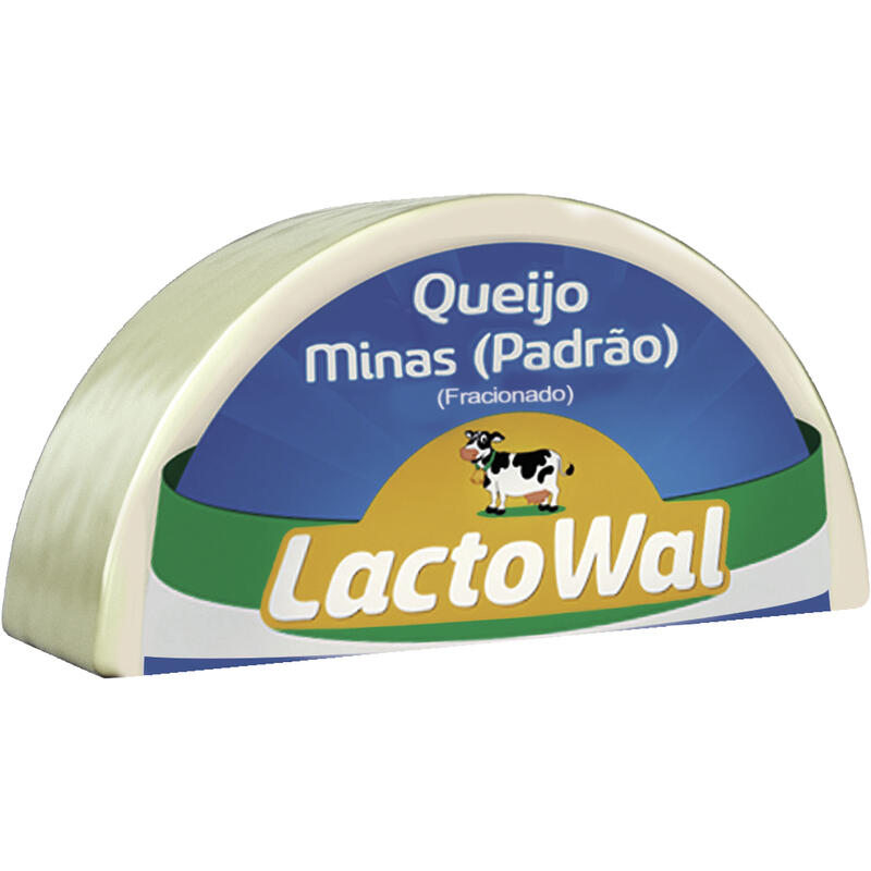 Queijo Minas Padrão Lactowal Preço por quilo na peça