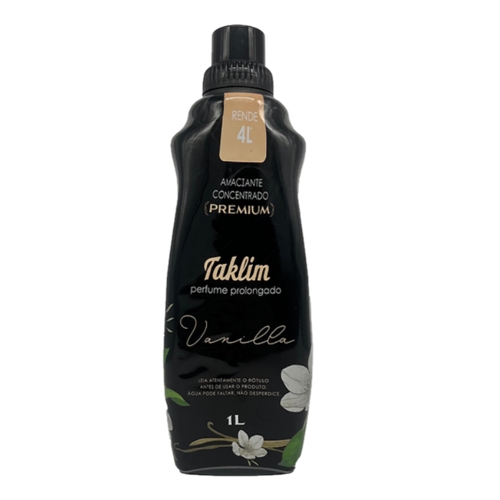 Amaciante De Roupas Taklim Concentrado Premium Vanilla 1l