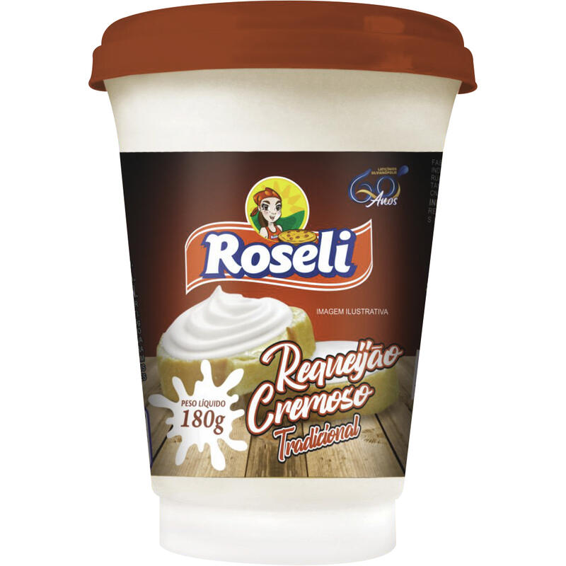 Requeijão Roseli Cremoso 180g