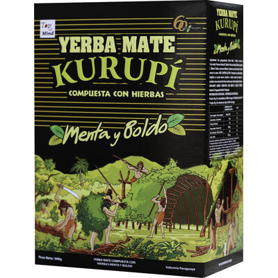 Erva Mate Tereré Kurupí Menta e Boldo 500g
