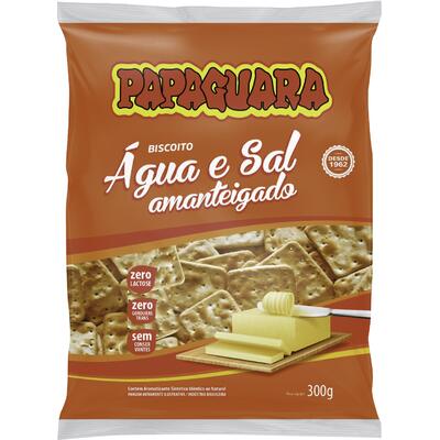 Biscoito Papaguara Água e Sal 300g