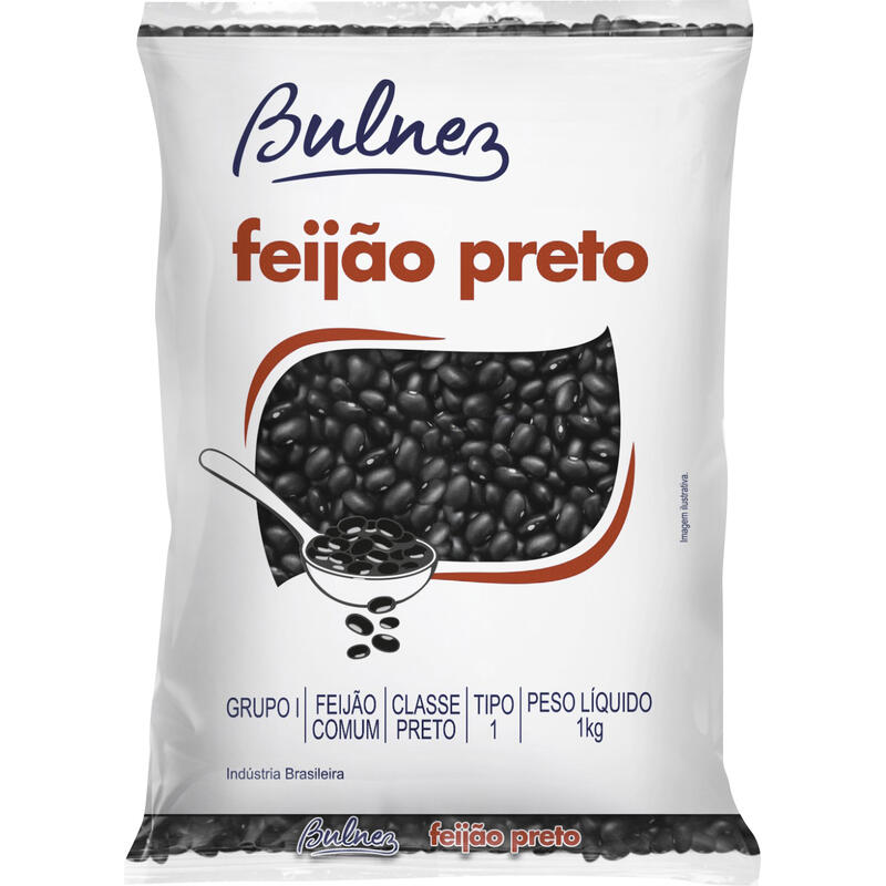 Feijão Preto Bulnez Tipo 1 1kg