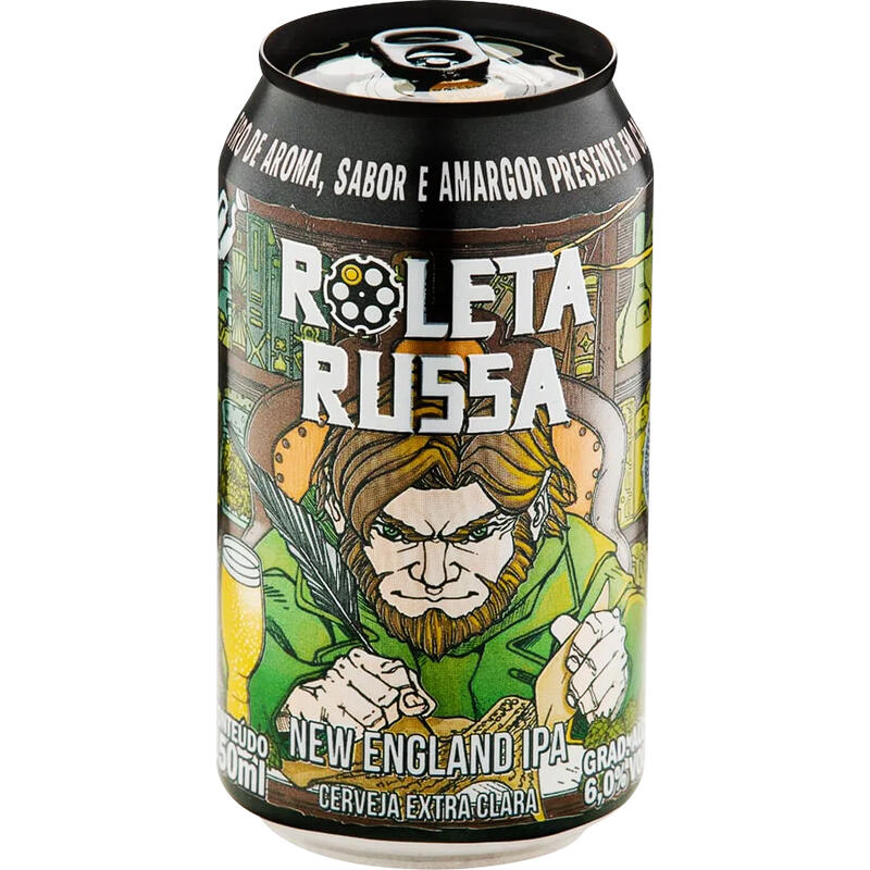 Cerveja ROLETA RUSSA New England Ipa 350ml