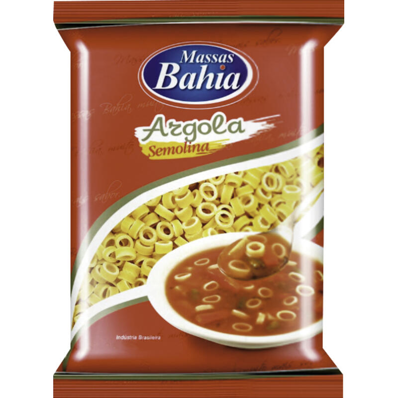 Macarrão Massas Bahia Argola Semolina 400g