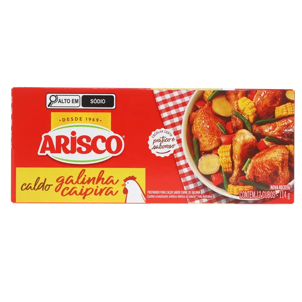 Caldo Arisco 114g - Galinha
