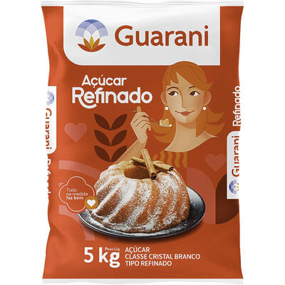 Açúcar Refinado Guarani 5kg