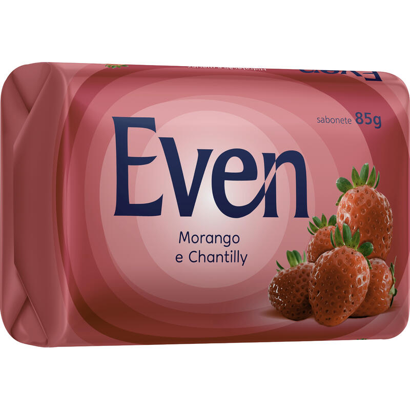 Sabonete Suave Even Morango e Chantilly 85g
