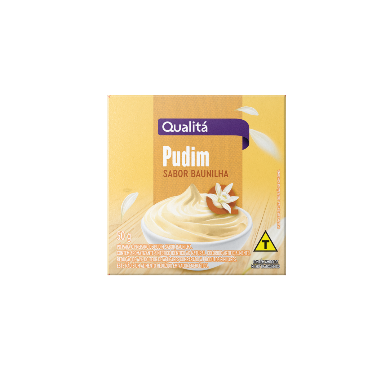 Pó para Pudim de Baunilha Qualitá 50g