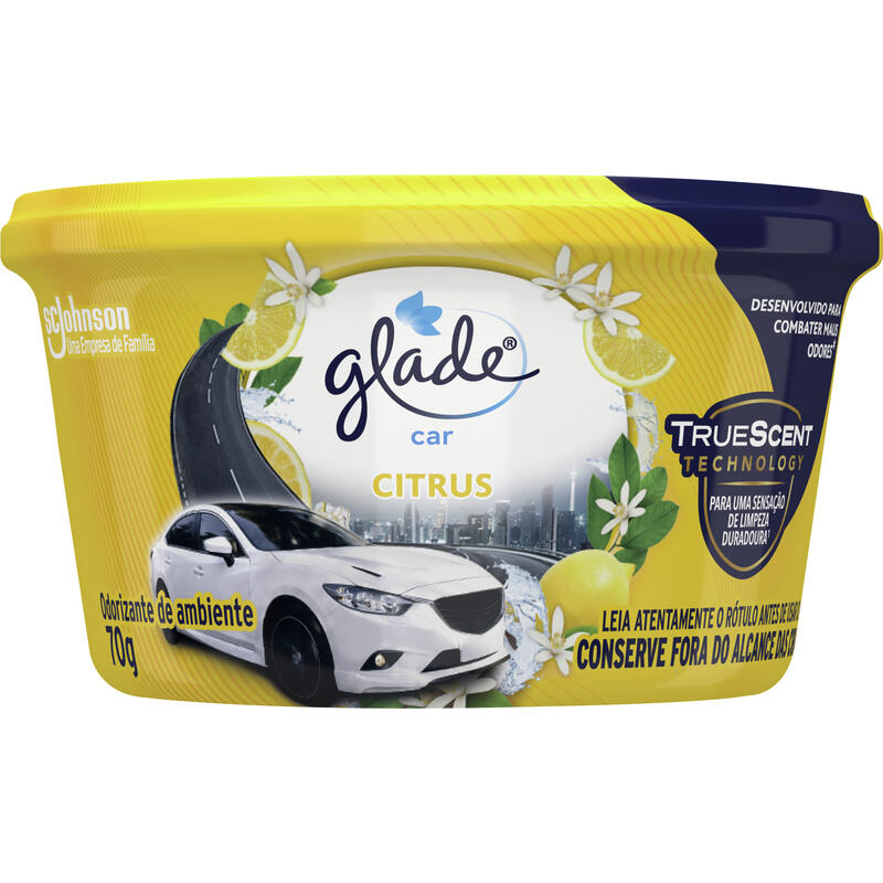 Desodorizador GLADE Car Citrus 70g