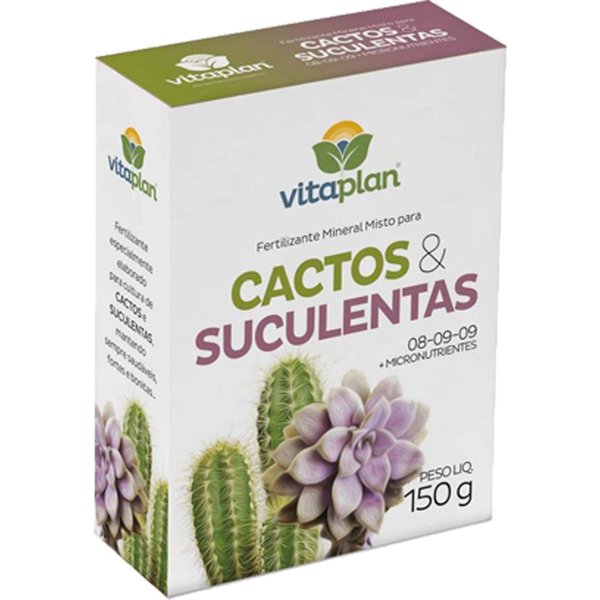 Fertilizante Nutriplan Cactos e Suculentas - Ref. 8000407
