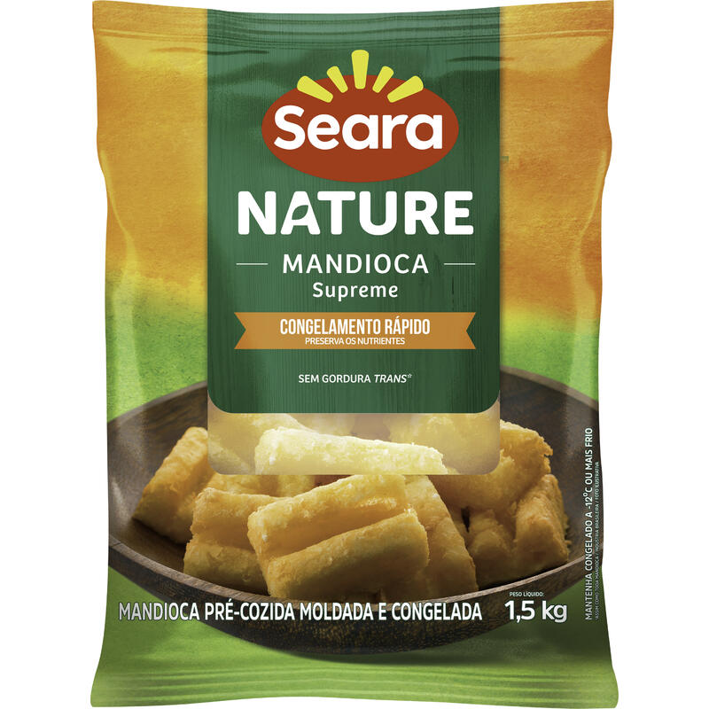 Mandioca Seara Congelada 1,5kg