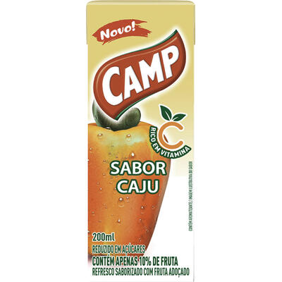 Refresco Líquido Camp Caju 200ml