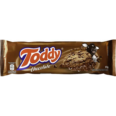 Biscoito Cookies Toddy Chocolate 57g